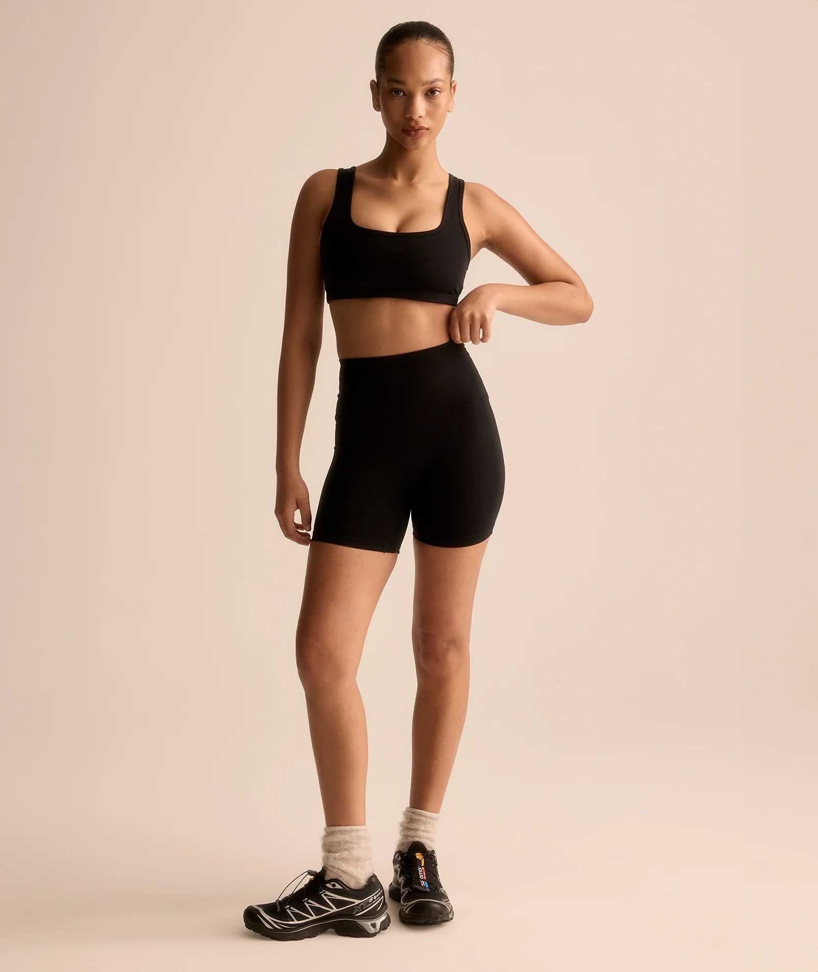 BIKE SHORTS - BLACK - Image 4