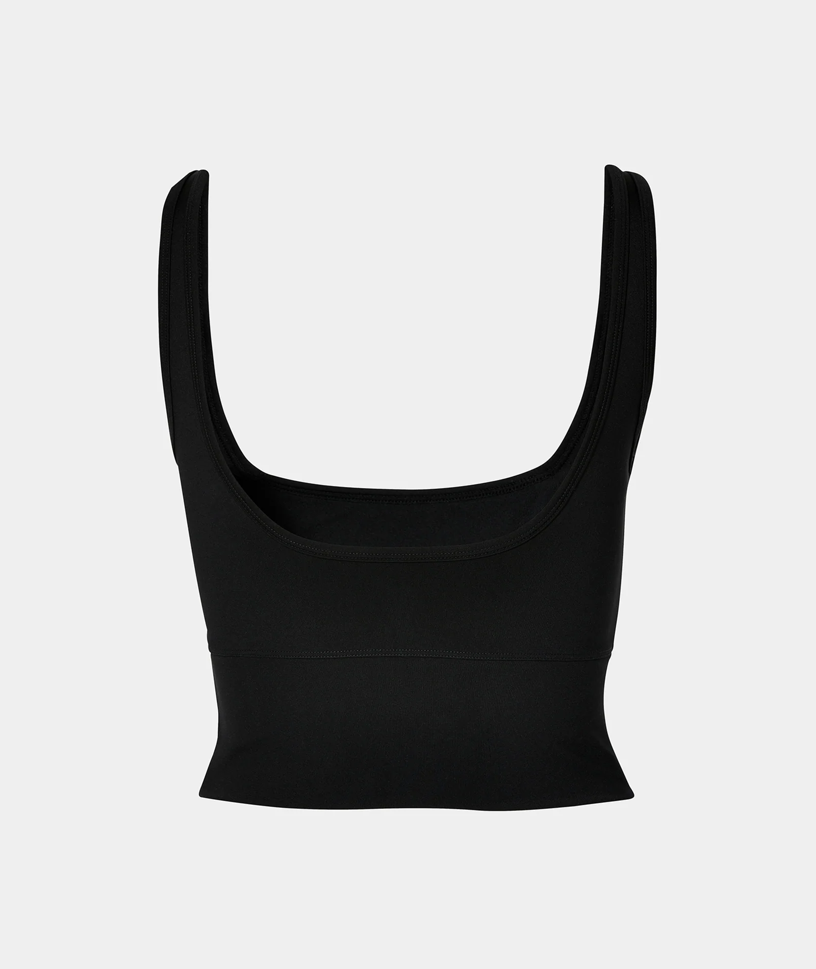 CROPPED TANK - BLACK - Image 6